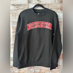 NWT Northeastern University NCAA Black Sweatshirt - Large